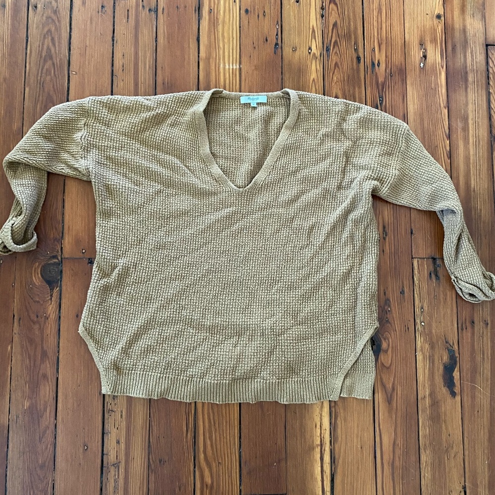 Mustard Madewell Sweater